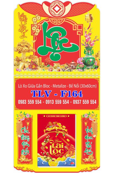 Bìa Lò Xo Giữa Mini Lộc Xanh