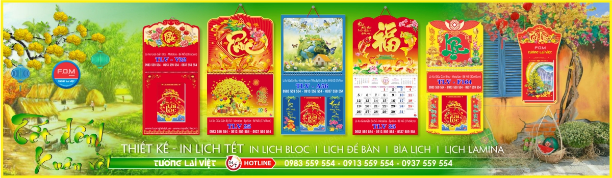 In Lịch Lò Xo Giữa