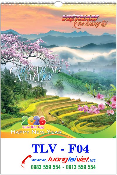 in lịch treo tường 7 tờ Cội nguồn