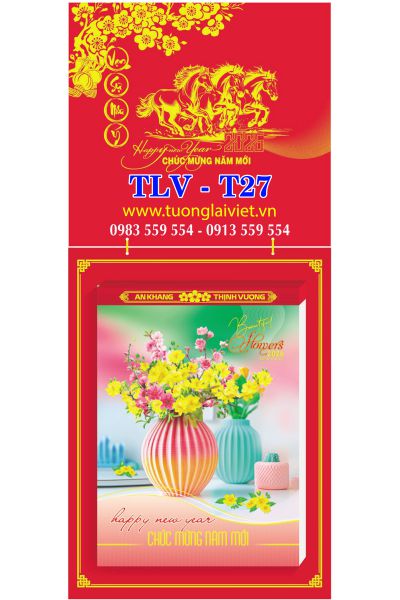 Lịch bloc siêu đại 20x30 Khánh Sơn Mài