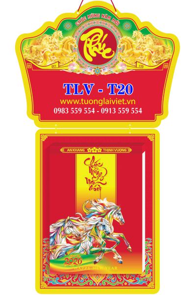 Lịch bloc siêu đại 20x30 Phong Cảnh Việt Nam