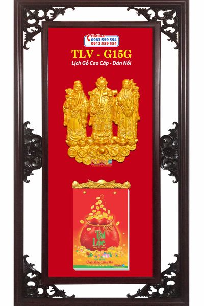 Lịch Gỗ Phúc Lộc Thọ