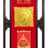 Lịch Gỗ Chữ Phúc Vuông