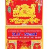 Lịch lò xo giữa dán nổi Lộc Thần Tài